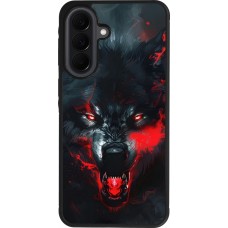 Coque Samsung Galaxy A37 - Silicone rigide noir Halloween 2024 mad werewolf