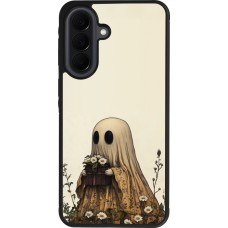 Coque Samsung Galaxy A37 - Silicone rigide noir Halloween 2025 Ghost gardener