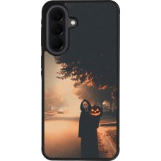 Coque Samsung Galaxy A37 - Silicone rigide noir Halloween 2025 Scream