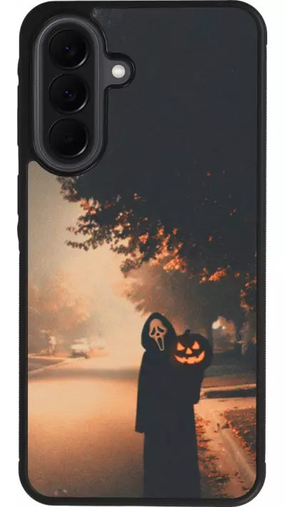 Coque Samsung Galaxy A37 - Silicone rigide noir Halloween 2025 Scream