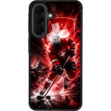 Coque Samsung Galaxy A37 - Silicone rigide noir Hockey World Championship Player