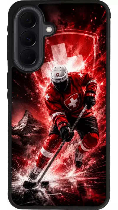 Coque Samsung Galaxy A37 - Silicone rigide noir Hockey World Championship Player