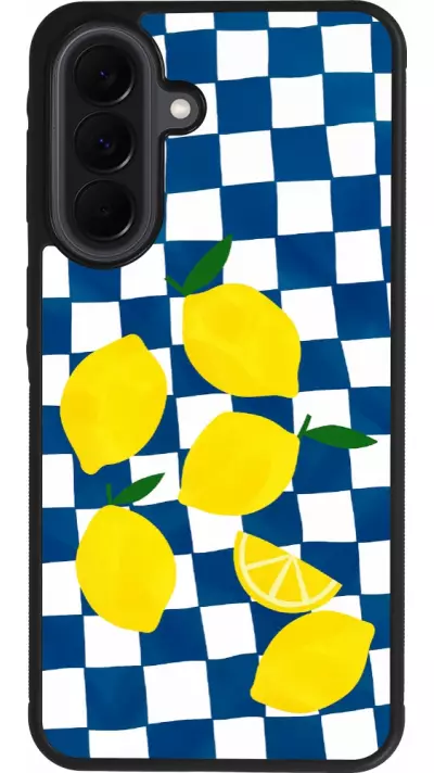 Coque Samsung Galaxy A37 - Silicone rigide noir Illustration lemons 2026