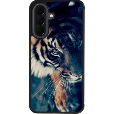 Coque Samsung Galaxy A37 - Silicone rigide noir Incredible Lion