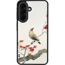 Coque Samsung Galaxy A37 - Silicone rigide noir Japanese Bird