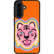 Coque Samsung Galaxy A37 - Silicone rigide noir Lion colors 2026