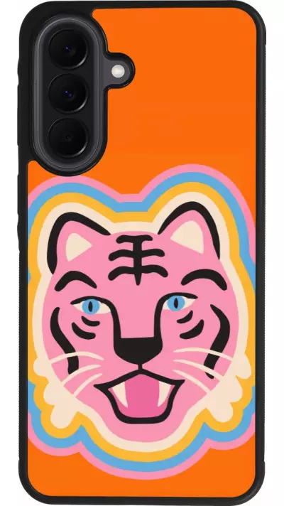 Coque Samsung Galaxy A37 - Silicone rigide noir Lion colors 2026