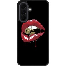 Coque Samsung Galaxy A37 - Silicone rigide noir Lips bullet