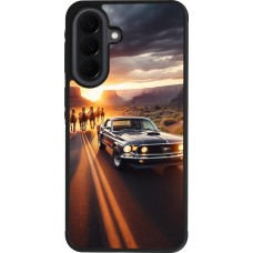 Coque Samsung Galaxy A37 - Silicone rigide noir Mustang 69 Grand Canyon