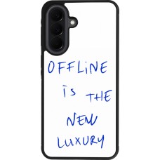 Coque Samsung Galaxy A37 - Silicone rigide noir Offline is the new luxury