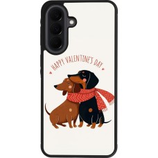 Coque Samsung Galaxy A37 - Silicone rigide noir Saint Valentines Day 26 Happy Valentine