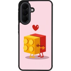 Coque Samsung Galaxy A37 - Silicone rigide noir Saint Valentines Day 26 Puzzle