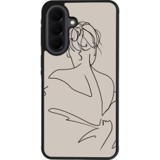 Coque Samsung Galaxy A37 - Silicone rigide noir Salnikova 05