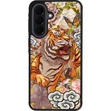 Coque Samsung Galaxy A37 - Silicone rigide noir Spring 23 japanese tiger
