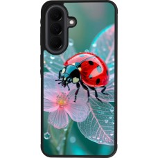 Coque Samsung Galaxy A37 - Silicone rigide noir Ladybird in bloom Spring 2026