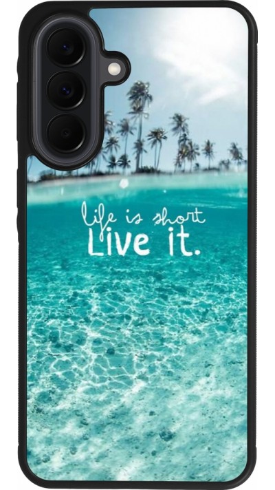 Coque Samsung Galaxy A37 - Silicone rigide noir Summer 18 24