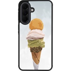 Coque Samsung Galaxy A37 - Silicone rigide noir Summer 2025 Cornet
