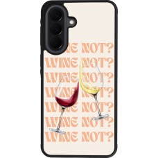 Samsung Galaxy A37 Case Hülle - Silikon schwarz Wine not