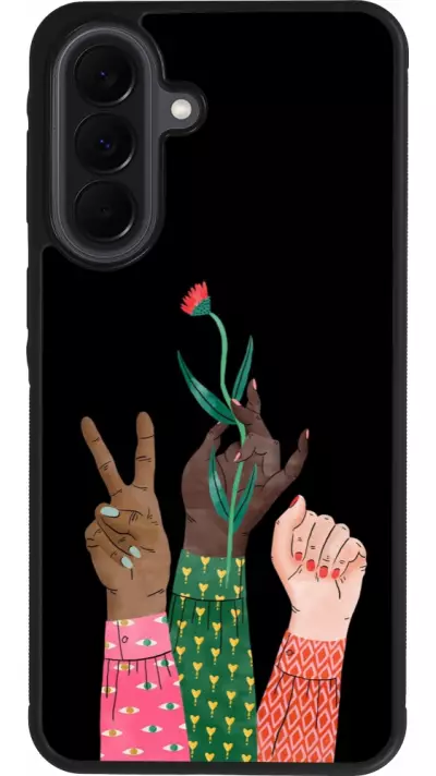Coque Samsung Galaxy A37 - Silicone rigide noir Womens day 2026 2