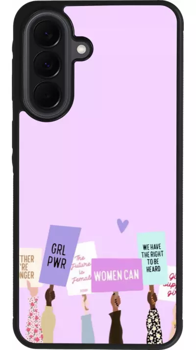 Coque Samsung Galaxy A37 - Silicone rigide noir Womens day 2026 9