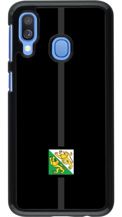Coque Samsung Galaxy A40 - Canton TG noir