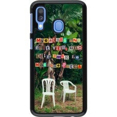 Coque Samsung Galaxy A40 - Chairs DTMF