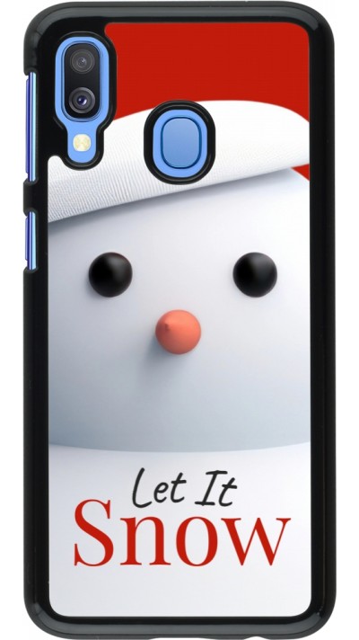 Samsung Galaxy A40 Case Hülle - Christmas 25 Xmas Snowman