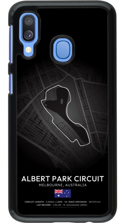 Coque Samsung Galaxy A40 - F1 Track 2025 Melbourne