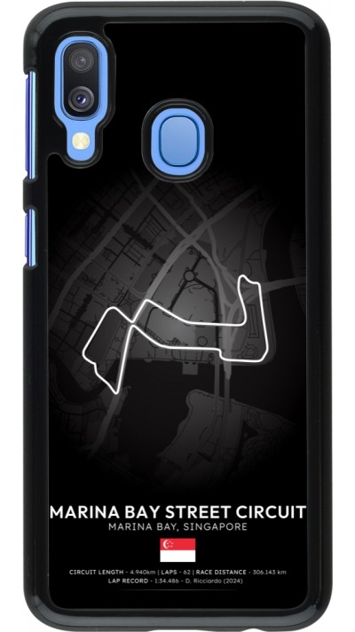 Coque Samsung Galaxy A40 - F1 Track 2025 Singapore