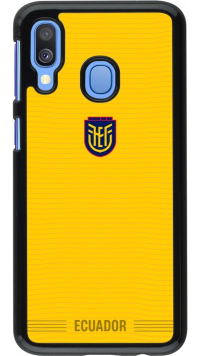 Coque Samsung Galaxy A40 - Maillot de football Équateur 2026 personnalisable
