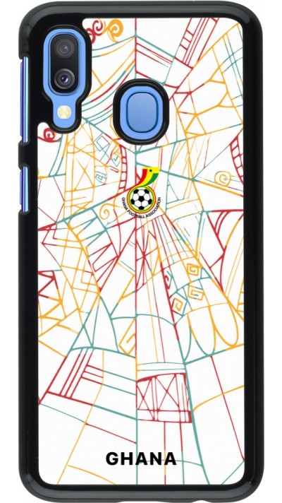 Coque Samsung Galaxy A40 - Maillot de football Ghana 2026 personnalisable