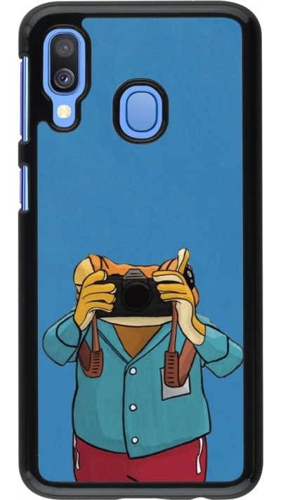 Coque Samsung Galaxy A40 - Frog with camera DTMF