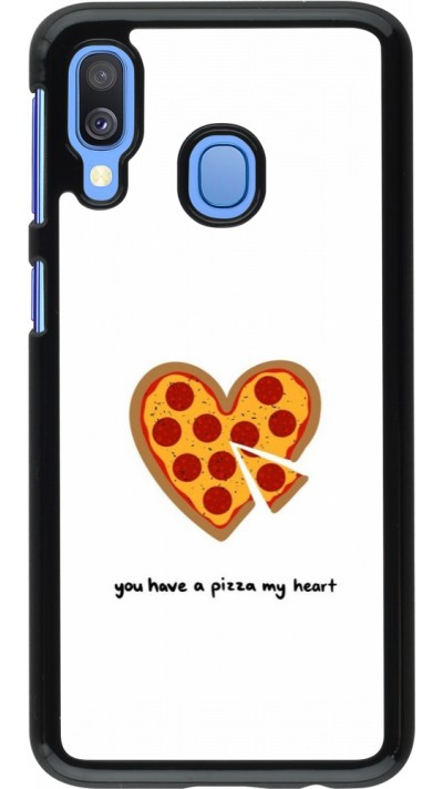 Coque Samsung Galaxy A40 - Saint Valentines Day 26 You have my pizza heart