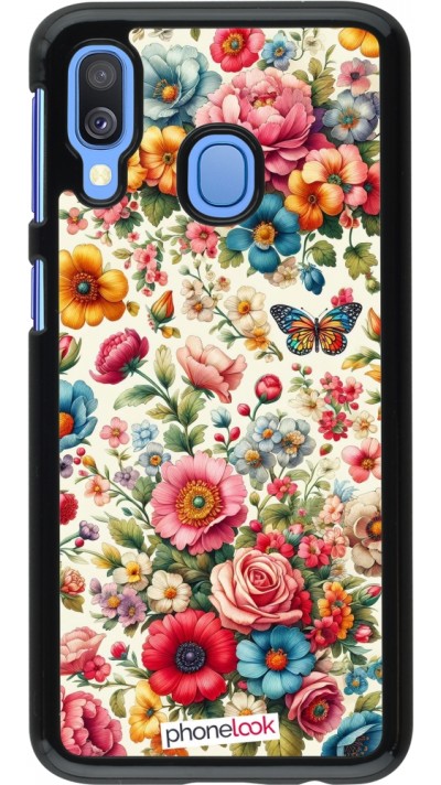 Samsung Galaxy A40 Case Hülle - Spring 25 fruehling bluetend