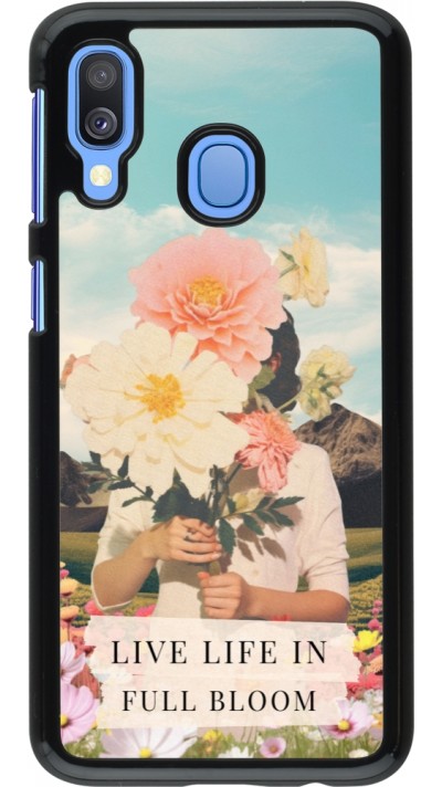 Coque Samsung Galaxy A40 - Live life in full moon Spring 2026