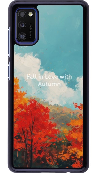 Coque Samsung Galaxy A41 - Autumn 25 Fall in love