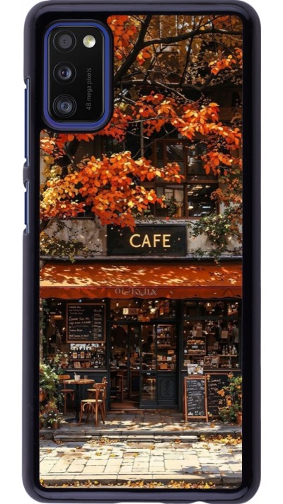 Coque Samsung Galaxy A41 - Autumn 25 Coffee shop