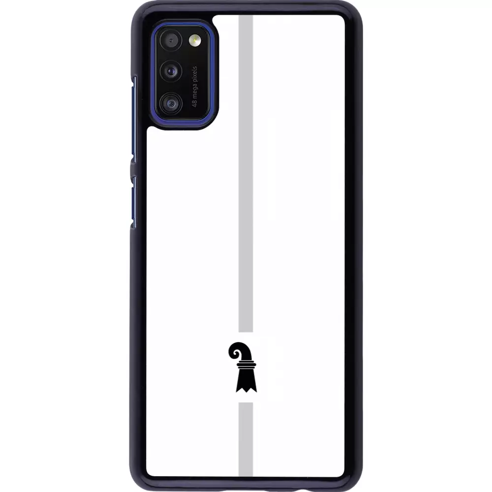 Coque Samsung Galaxy A41 - Canton BS blanc