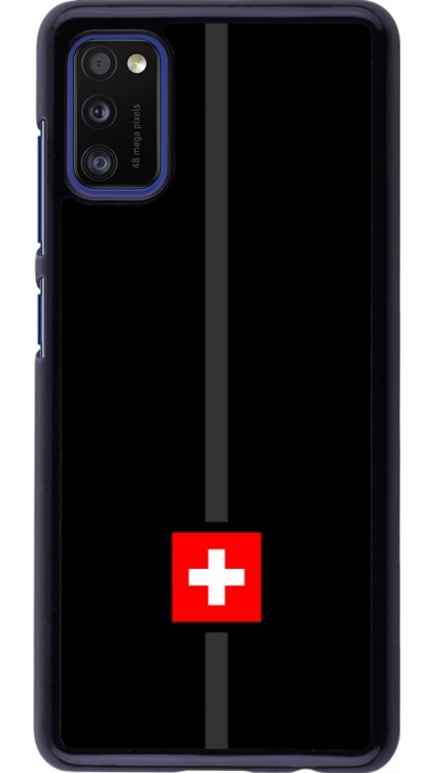 Coque Samsung Galaxy A41 - Canton CH noir