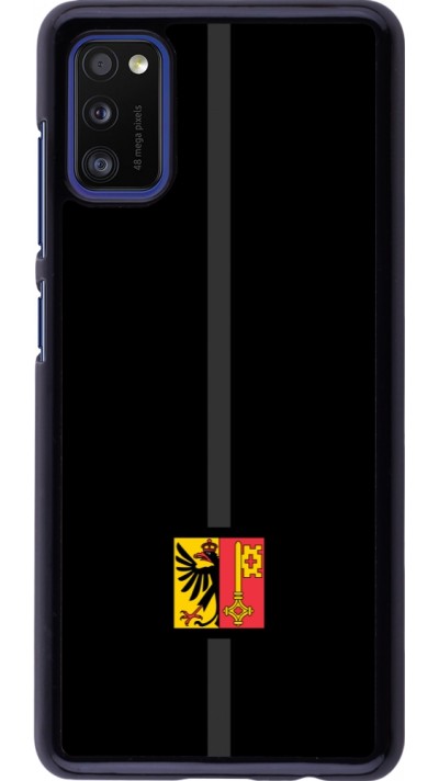 Coque Samsung Galaxy A41 - Canton GE noir