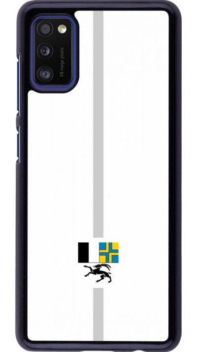 Coque Samsung Galaxy A41 - Canton GR blanc