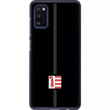 Coque Samsung Galaxy A41 - Canton JU noir