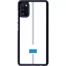 Coque Samsung Galaxy A41 - Canton LU blanc