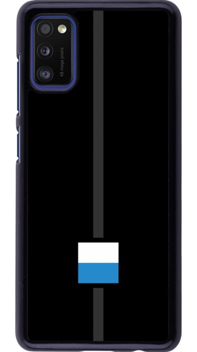Coque Samsung Galaxy A41 - Canton LU noir