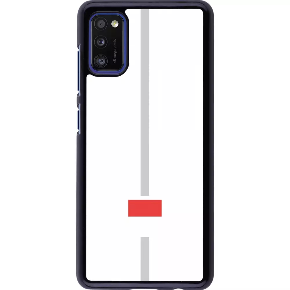 Coque Samsung Galaxy A41 - Canton SO blanc