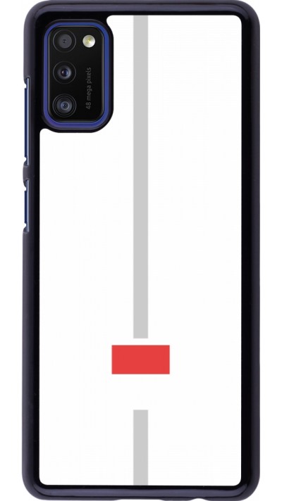 Coque Samsung Galaxy A41 - Canton SO blanc