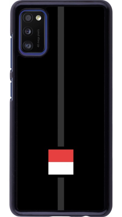 Coque Samsung Galaxy A41 - Canton SO noir