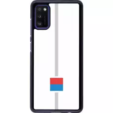 Coque Samsung Galaxy A41 - Canton TI blanc