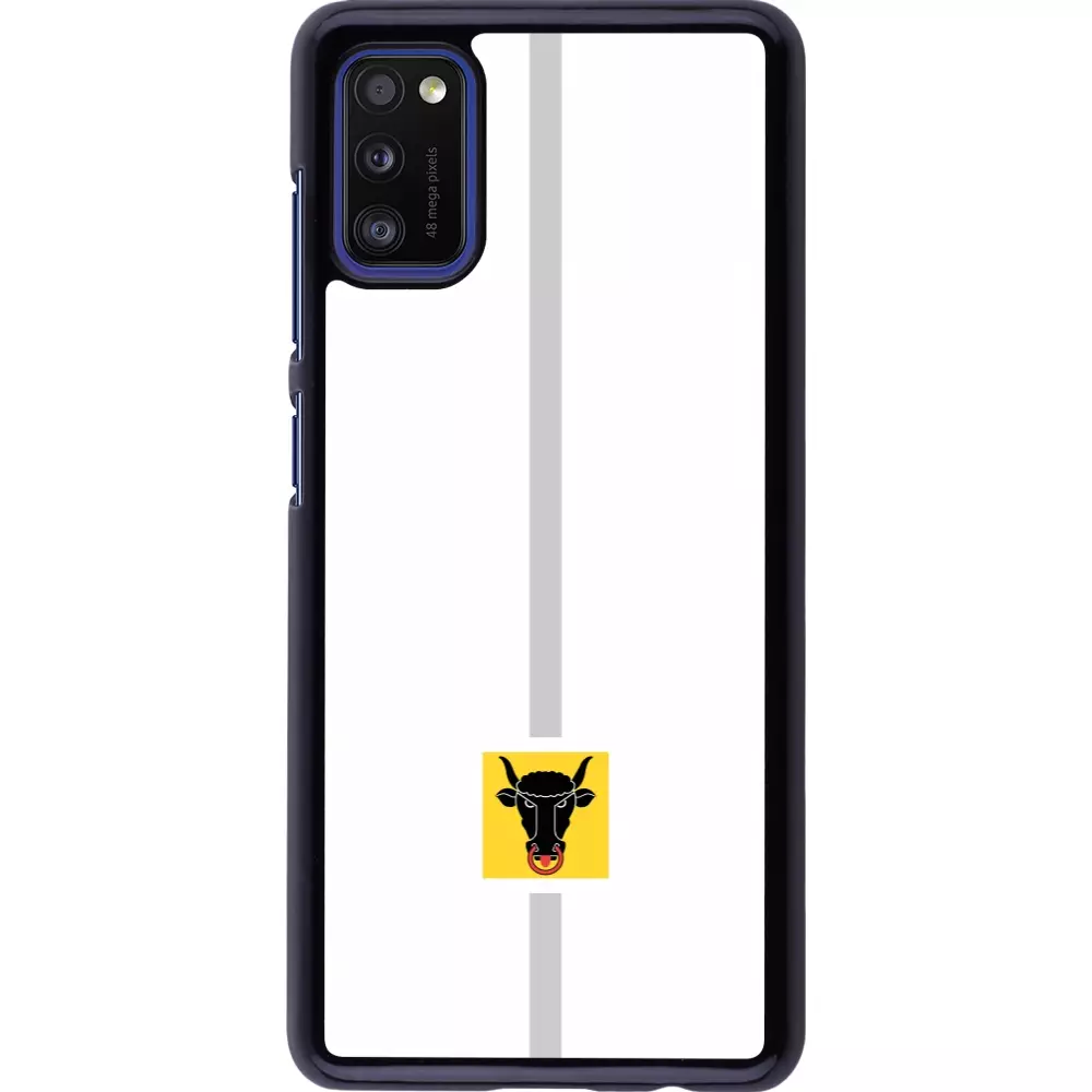 Coque Samsung Galaxy A41 - Canton UR blanc