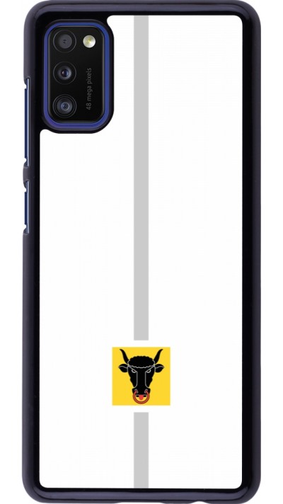 Coque Samsung Galaxy A41 - Canton UR blanc